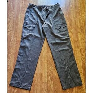 New York and Company Dress Pants Womens Sz 16 Gray Career Office Professional